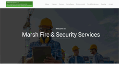 Desktop Screenshot of marshservices.org